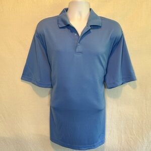 F-51 Men’s Tommy Armour Blue Short Sleeve Pullover Casual Polo Shirt Size XL‎